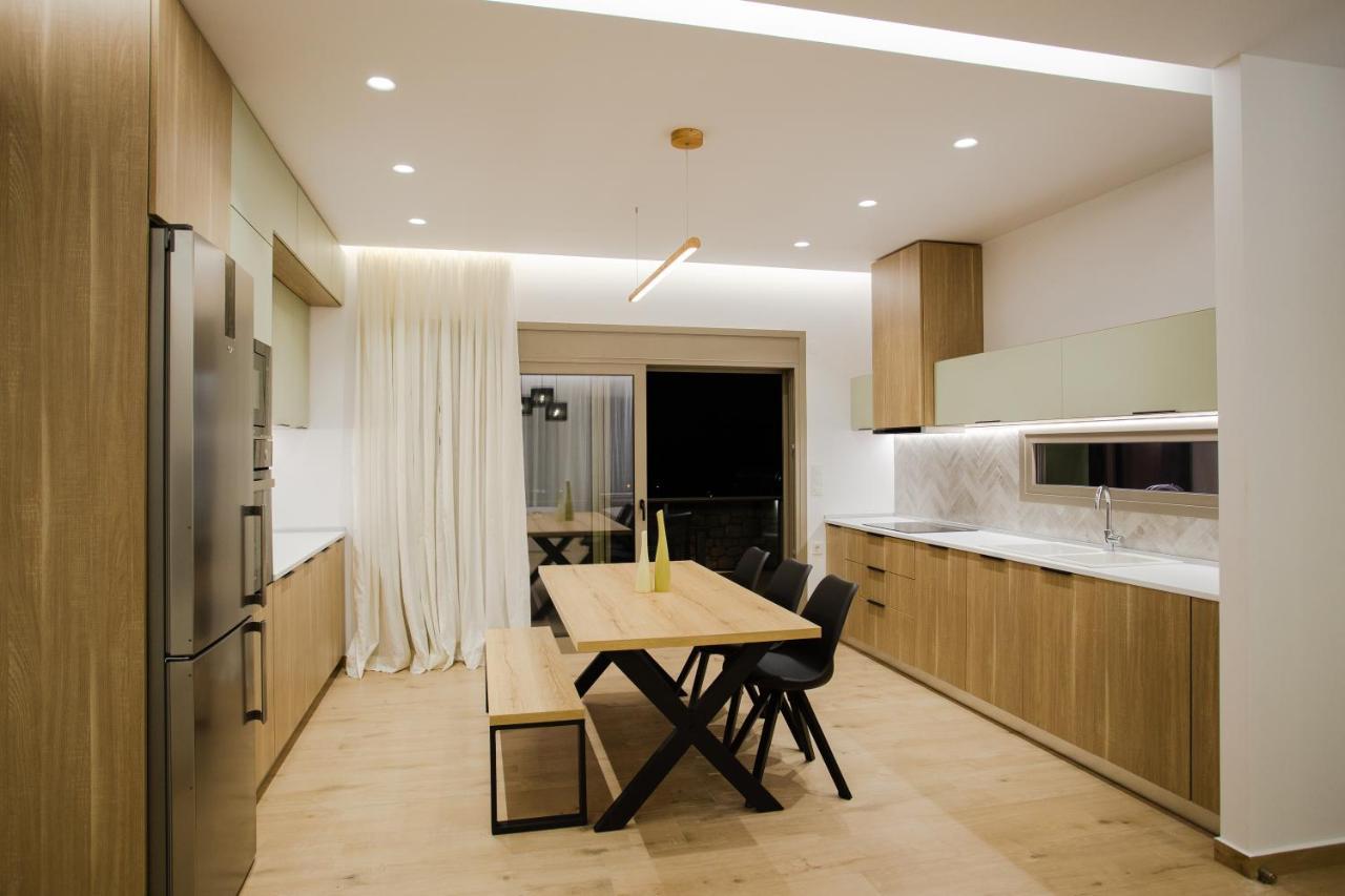 Ikia Seascape At Stegna Villa อาร์คานเยโลส ภายนอก รูปภาพ