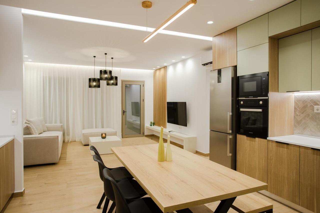 Ikia Seascape At Stegna Villa อาร์คานเยโลส ภายนอก รูปภาพ