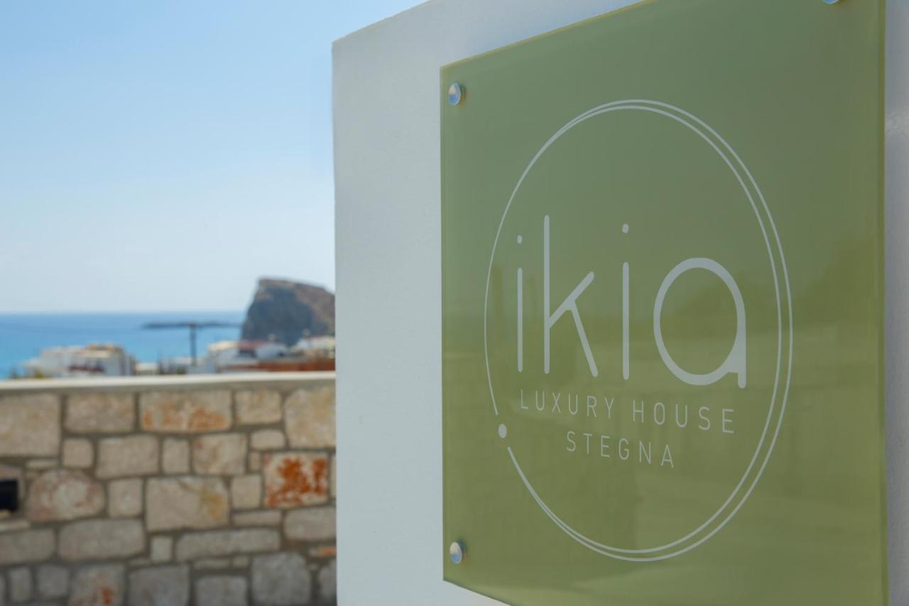 Ikia Seascape At Stegna Villa อาร์คานเยโลส ภายนอก รูปภาพ