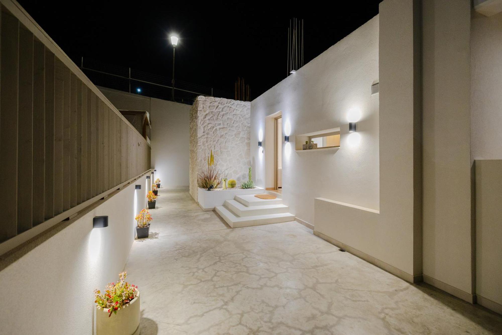 Ikia Seascape At Stegna Villa อาร์คานเยโลส ภายนอก รูปภาพ