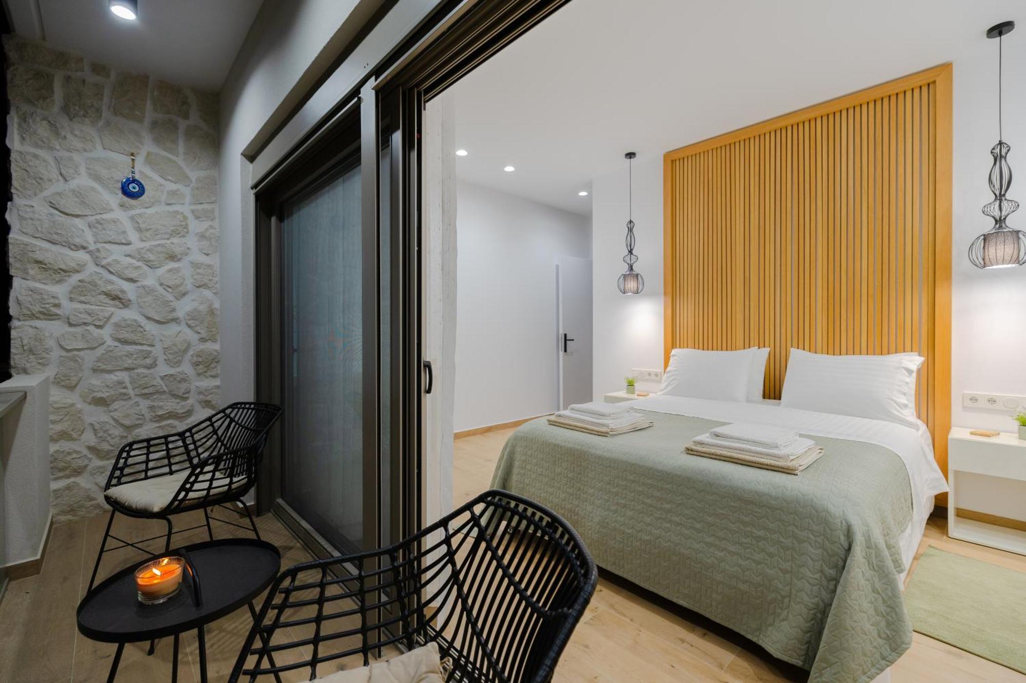 Ikia Seascape At Stegna Villa อาร์คานเยโลส ภายนอก รูปภาพ