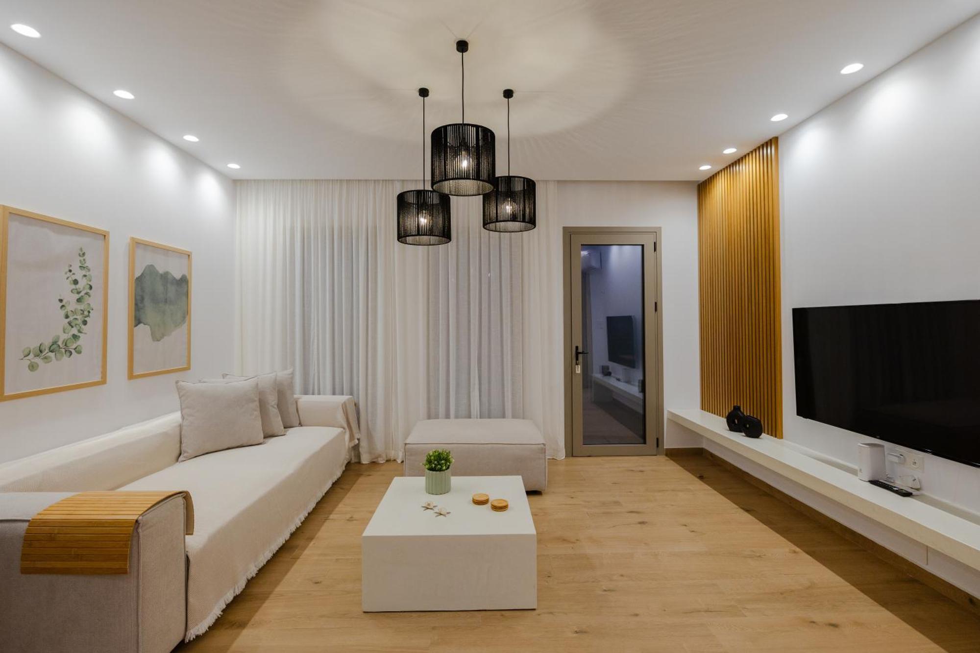 Ikia Seascape At Stegna Villa อาร์คานเยโลส ภายนอก รูปภาพ