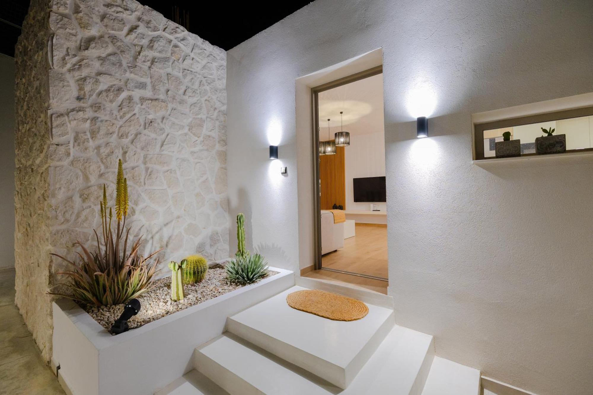 Ikia Seascape At Stegna Villa อาร์คานเยโลส ภายนอก รูปภาพ